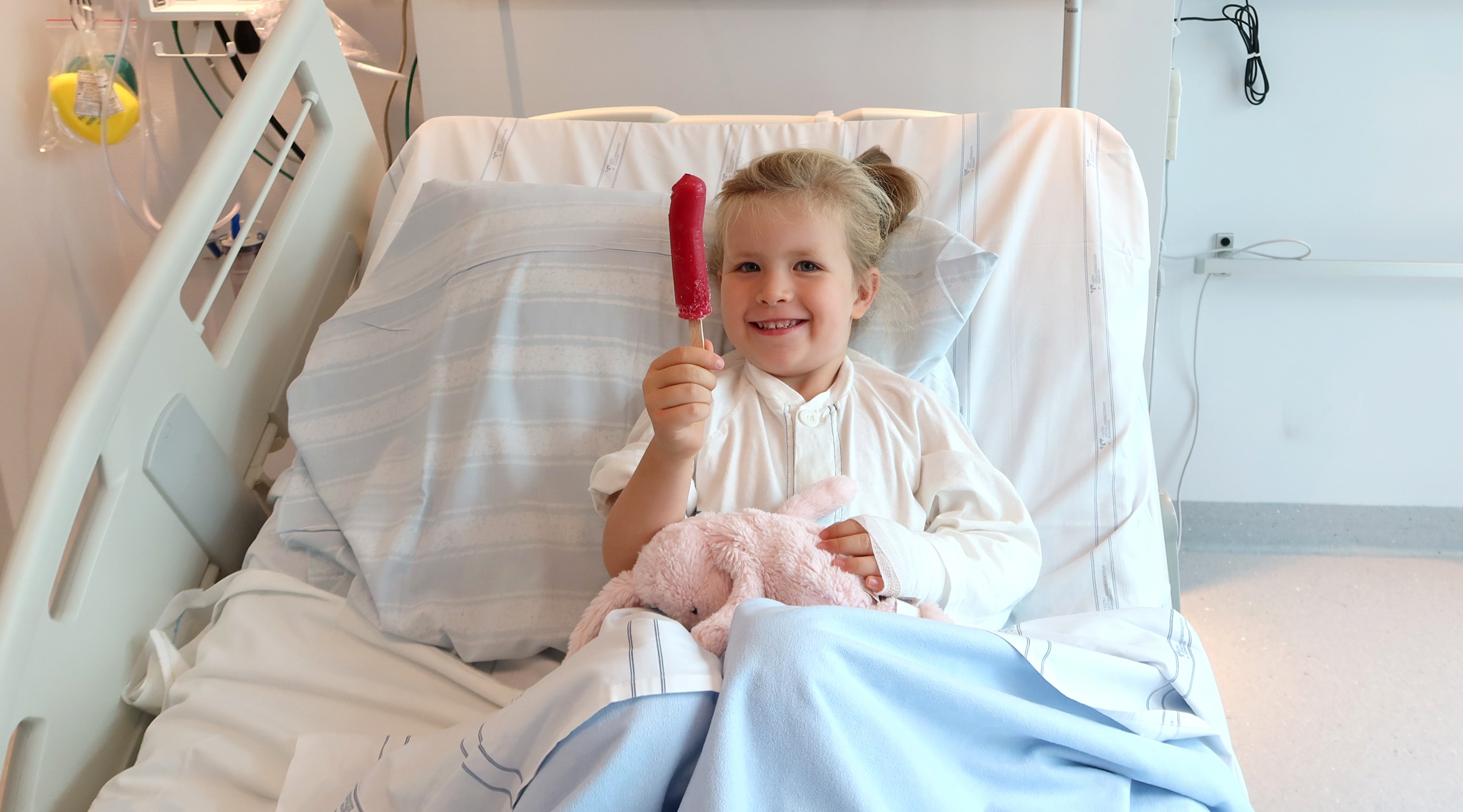 Ett barn med en isglass