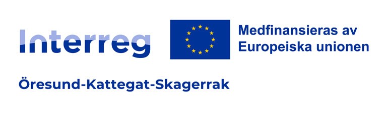 Logotype för Interreg som beskriver att projektet medfinansieras av Europeiska unionen