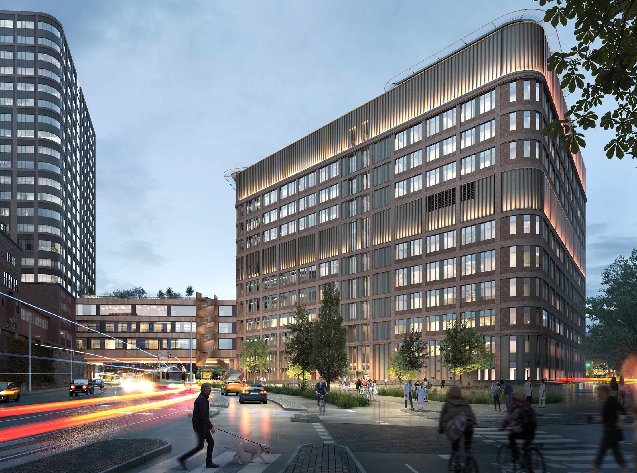 Visionsbild, Sweco Arkitema