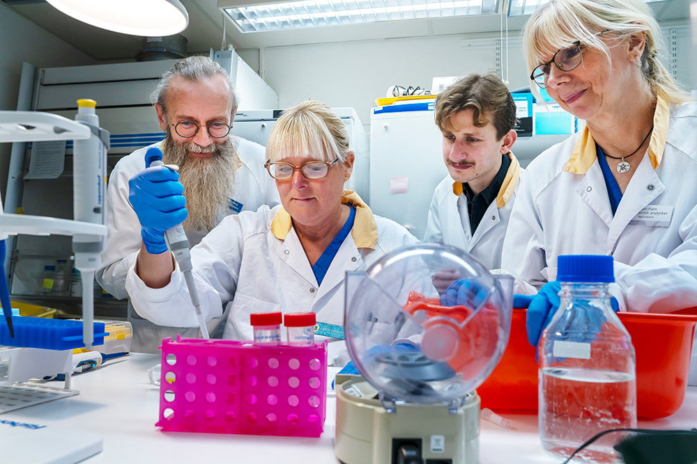 A group of researchers.
