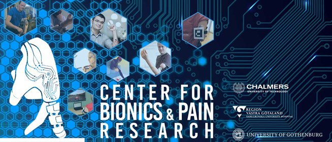 Logotyp för Center for Bionics and Pain Research