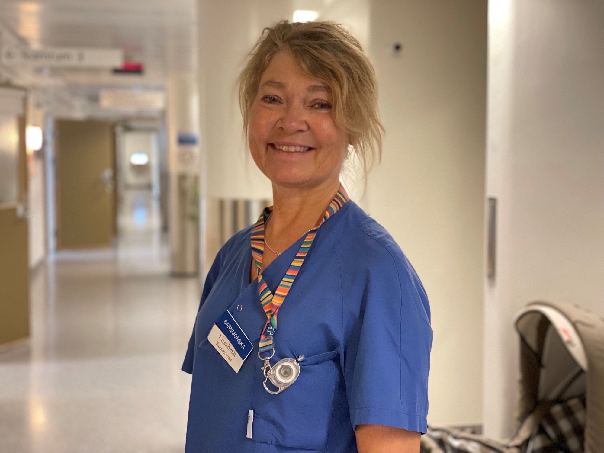 Porträtt Elisabeth, barnmorska